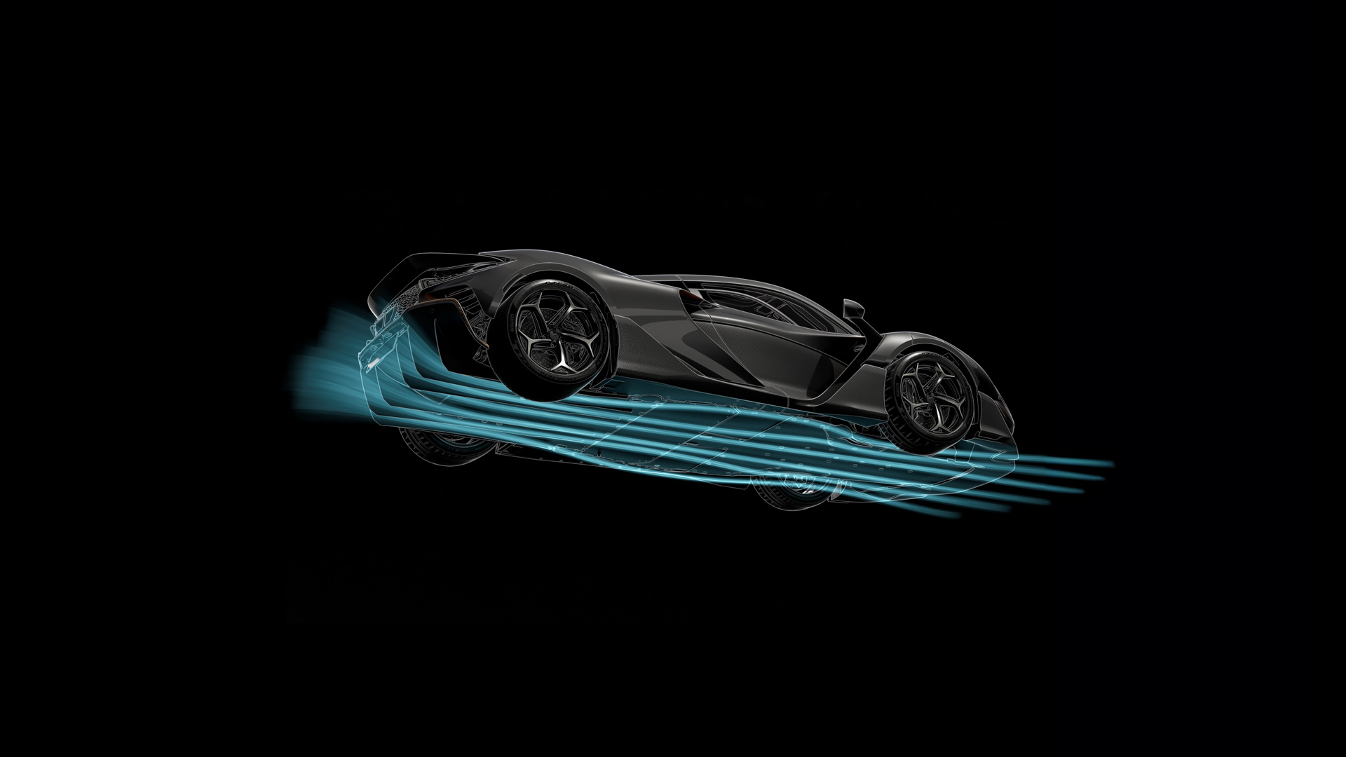 McLaren W1 Aerodynamics: Formula 1™ ground effect reimagined for the road