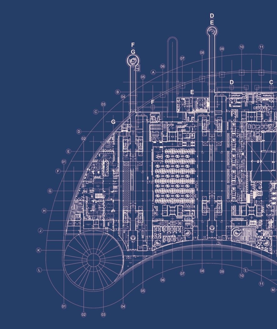 McLaren Technology Centre blueprint.